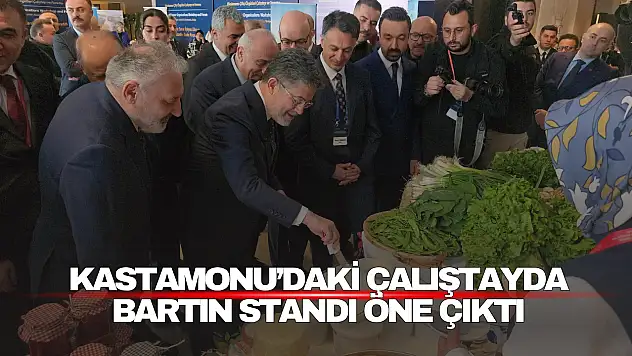 Kastamonu'daki çalıştayda Bartın standı öne çıktı