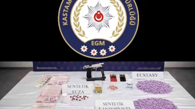 Kastamonu'daki uyuşturucu operasyonunda 1 şüpheli tutuklandı