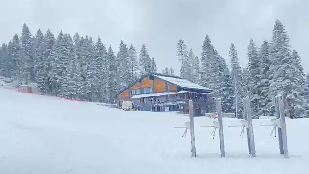 Kastamonu'nun yüksek kesimlerinde kar yağışı etkili oluyor