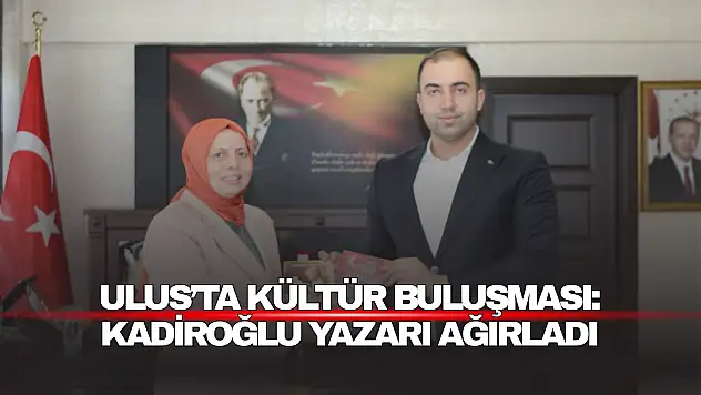 Kaymakam Kadiroğlu Yazarı Ağırladı