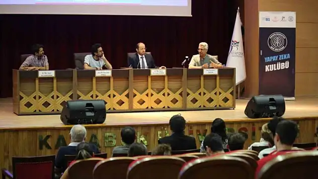 KBÜ'de ÜNİDES kapsamında Yapay Zeka Paneli düzenlendi
