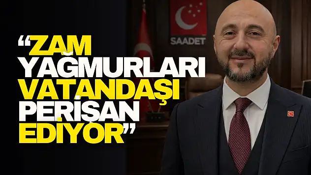 Keleş: 'Zam Yağmurları Vatandaşı Perişan Ediyor'