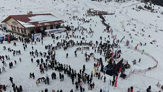 Keltepe Kayak Merkezinde kayak sezonu 50 gün sürdü