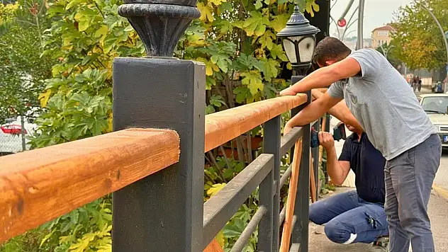 Kemerköprü'de bakım ve yenileme çalışması