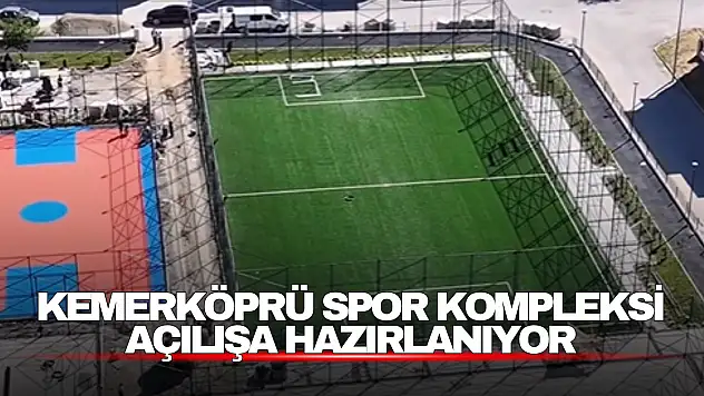 Kemerköprü Spor Kompleksi Açılışa Hazırlanıyor