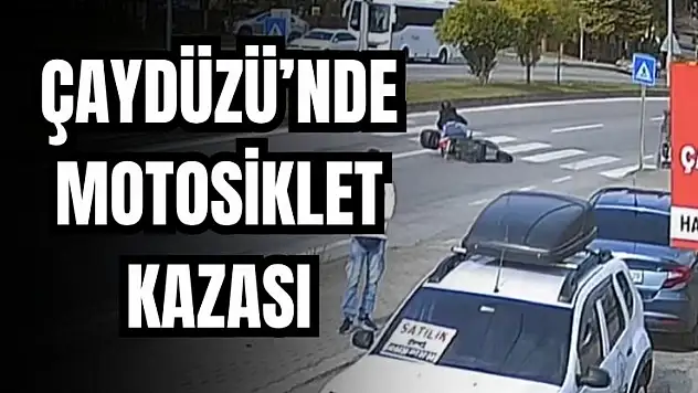 Kırmızı ışığı son anda fark etti