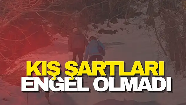Kış Şartları Engel Olmadı!