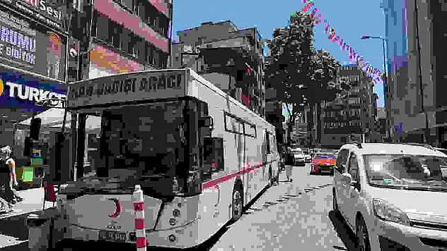 Kızılay'dan kan bağışı