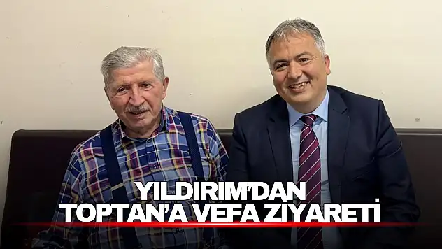 Köksal Toptan'a Anlamlı Ziyaret