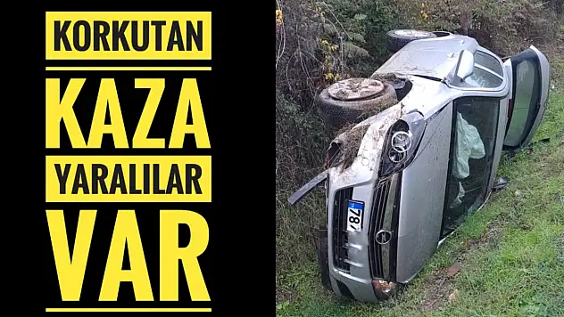 Korkutan kaza yaralılar var