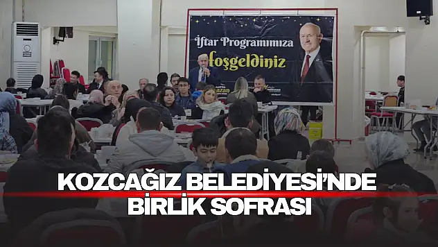 Kozcağız Belediyesi'nde Birlik Sofrası