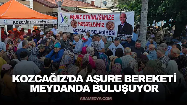 Kozcağız'da Aşure Bereketi Meydanda Buluşuyor