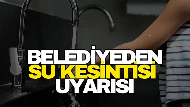 Kozcağız'da Su Kesintisi!