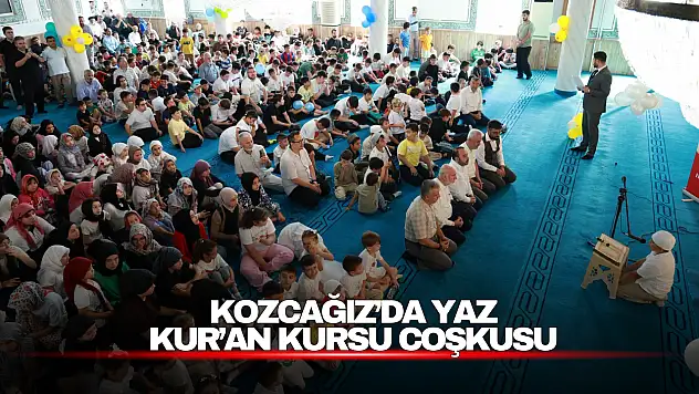 Kozcağız'da Yaz Kur'an Kursu Coşkusu