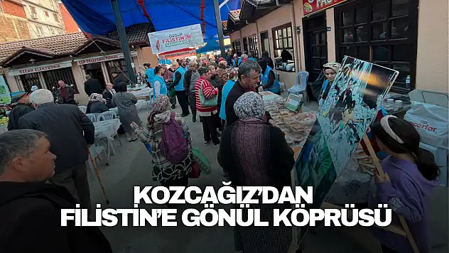 Kozcağız'dan Filistin'e Gönül Köprüsü