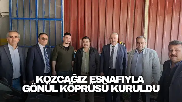 Kozcağız Esnafıyla Gönül Köprüsü Kuruldu