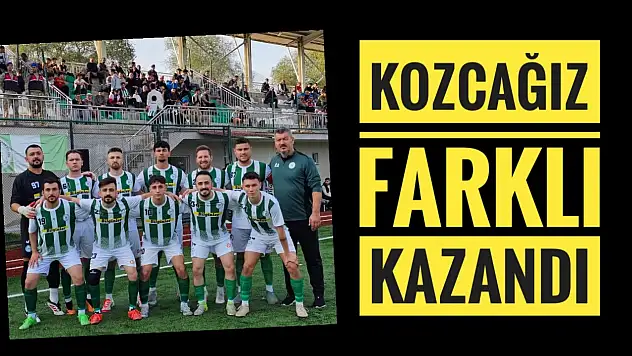 Kozcağız farklı kazandı