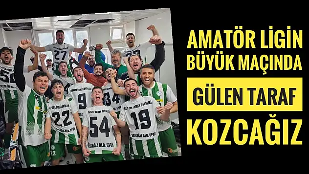 Kozcağız kendi sahasında lideri devirdi