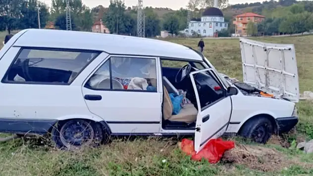 KOZCAĞIZ YOLUNDA KAZA