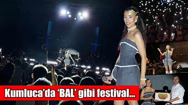 Kumlaca'da tarihi festival gecesi