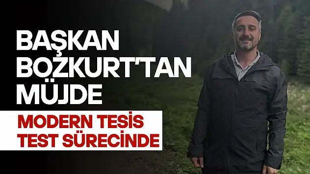 Kumluca'ya Yeni İçme Suyu Arıtma Tesisi