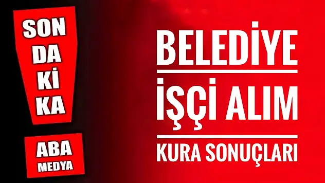 Kura sonuçları belli oldu