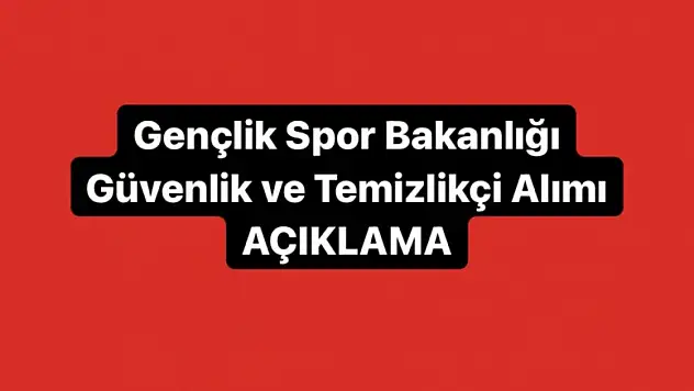 KURA SONUÇLARI HAKKINDA AÇIKLAMA