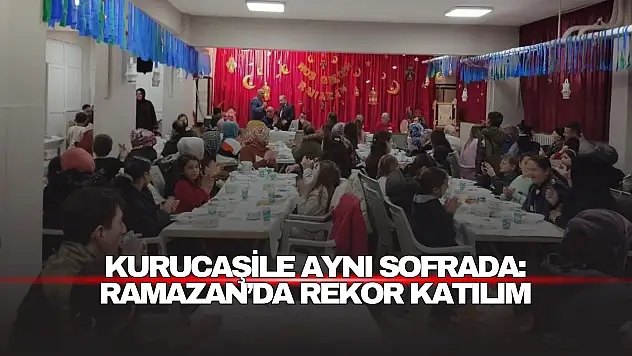 Kurucaşile Aynı Sofrada: Ramazan'da Rekor Katılım