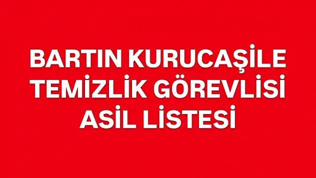 Kurucaşile TYP asil liste