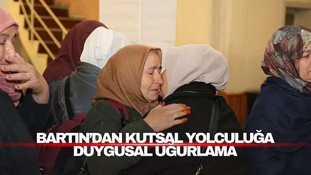 Kutsal Yolculuğa Duygusal Uğurlama