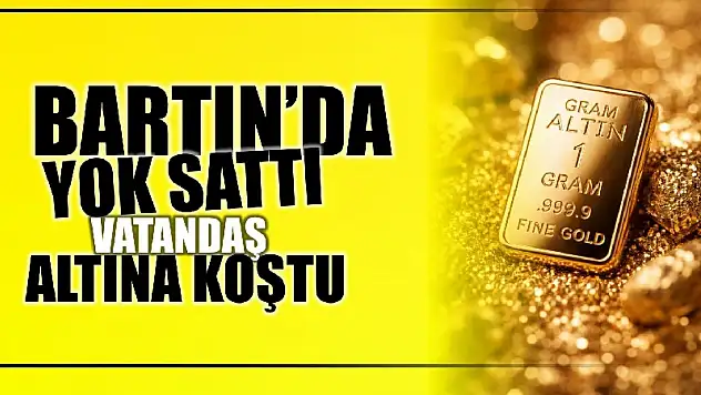 Kuyumcularda gram altın stokları tükendi