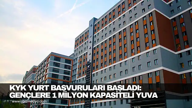 KYK Yurt Başvuruları Başladı