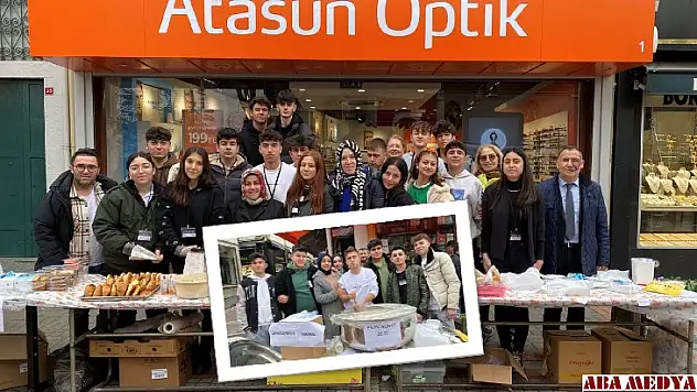 Lise öğrencilerinden anlamlı kermes