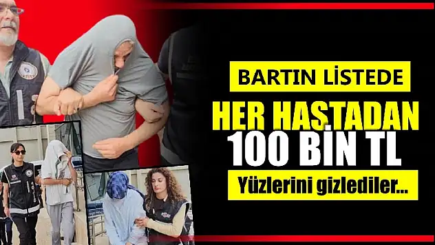 Listede Bartın'da var