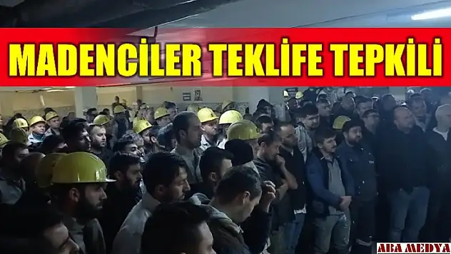 Madencilerden promosyon tepkisi