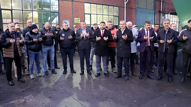 Madenci, yeni üretim ayağı için kurban kesti