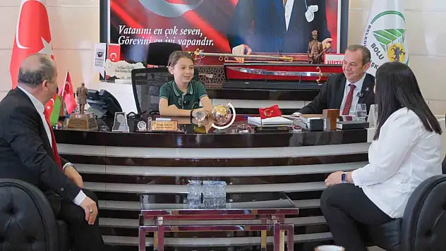Makam koltuğunu 4.sınıf öğrencisi devraldı