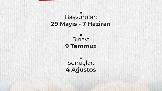 Görevde yükselme sınavı, 9 Temmuz'da yapılacak