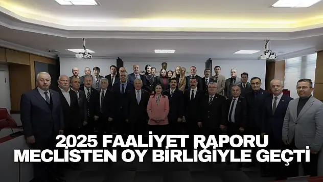 Meclisten Oy Birliğiyle Geçti