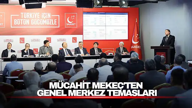 Mekeç'ten Genel Merkez Temasları