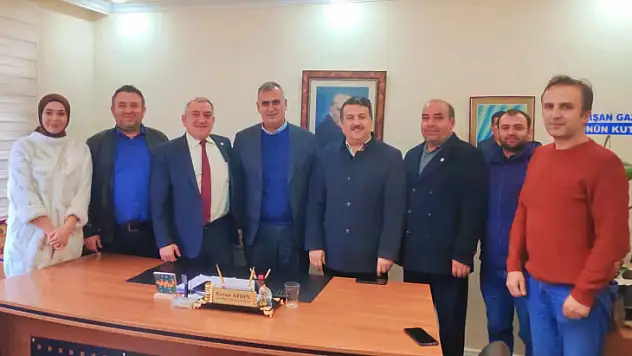 Memleket Partisinden Gazeteciler Günü ziyareti