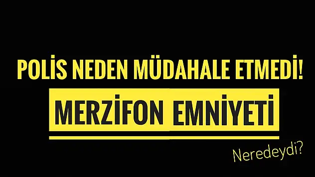 Merzifon'da canlar kime emanetti?