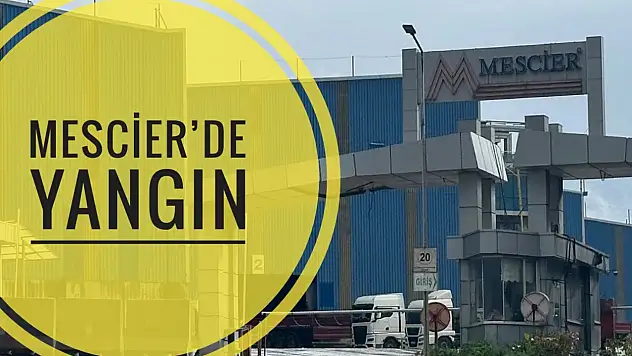 Mescier'de yangın