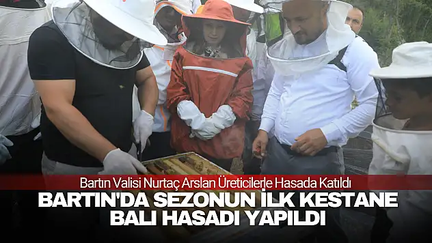 Meşhur Kestane Balında İlk Hasat