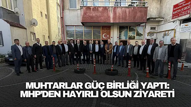 MHP'den Hayırlı Olsun Ziyareti