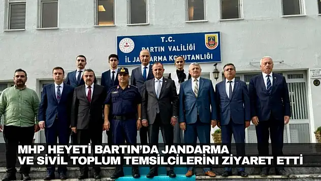 MHP Heyeti Bartın'da