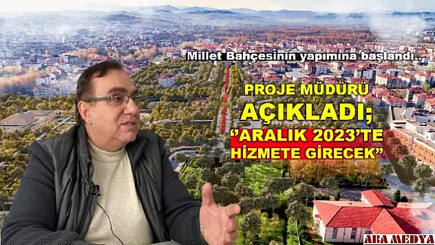 Millet Bahçesi Aralık 2023'te tamamlanacak 