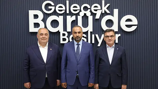 Milletvekili Aldatmaz'dan Rektör Akkaya'ya ziyaret