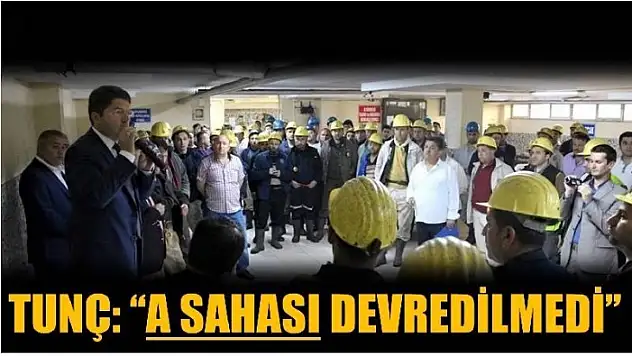 MİLLETVEKİLİ TUNÇ'UN AMASRA TTK AÇIKLAMASI