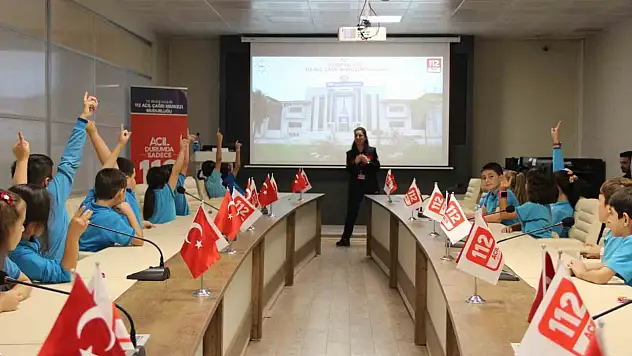 Miniklere 112 eğitimi